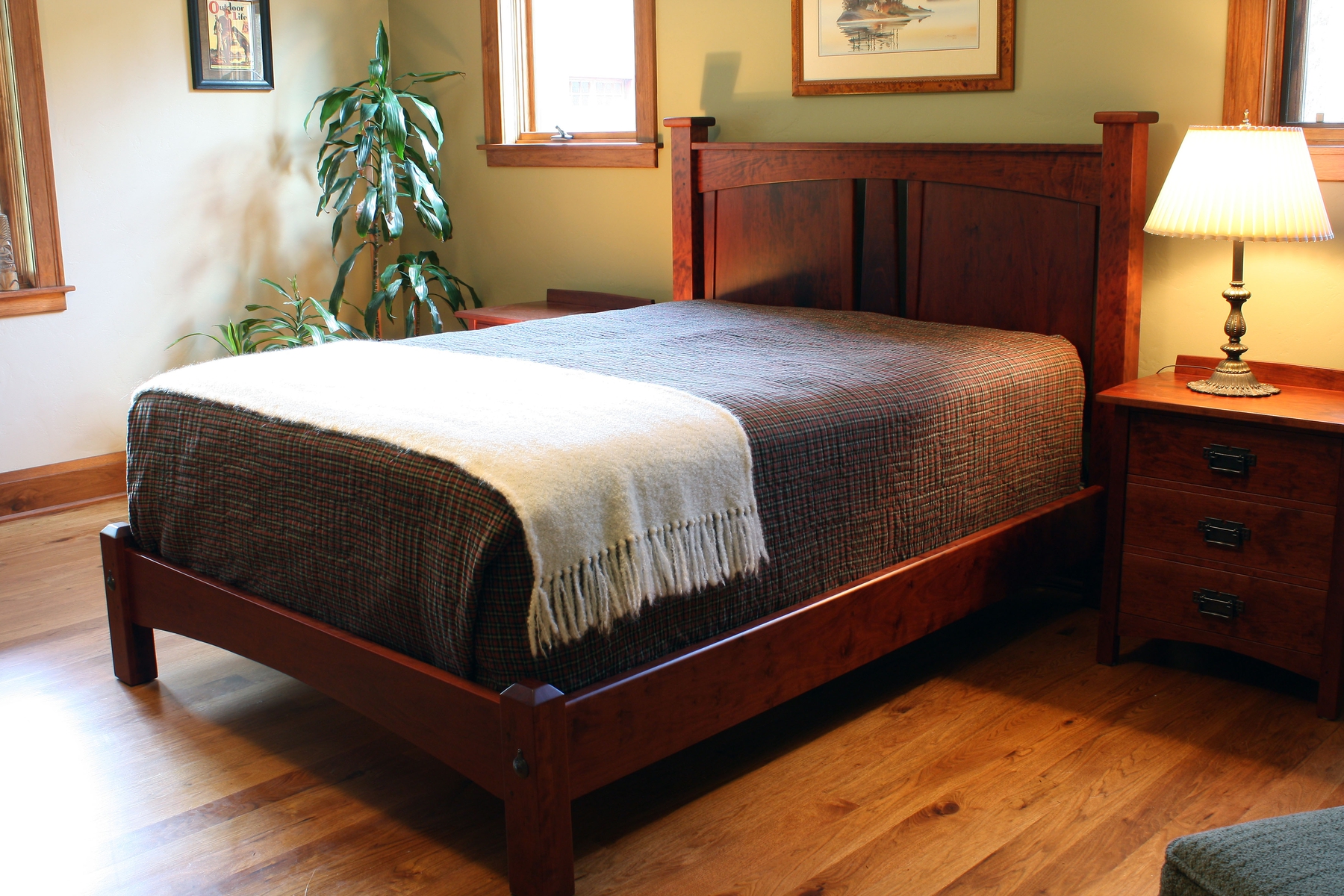 Bungalow Style Headboard by Montana Cabinet & Canoe at CustomMade.com