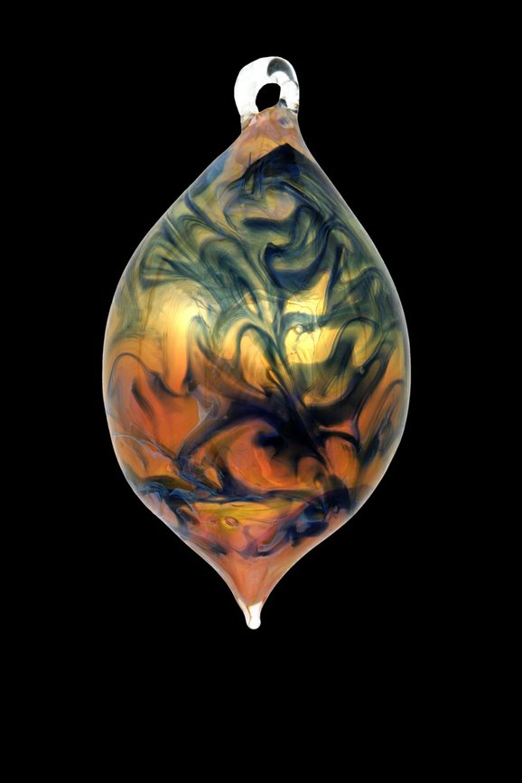 Reflections of Holiday - Gold Fumed Handblown Ornaments by Reflection Collection at CustomMade.com