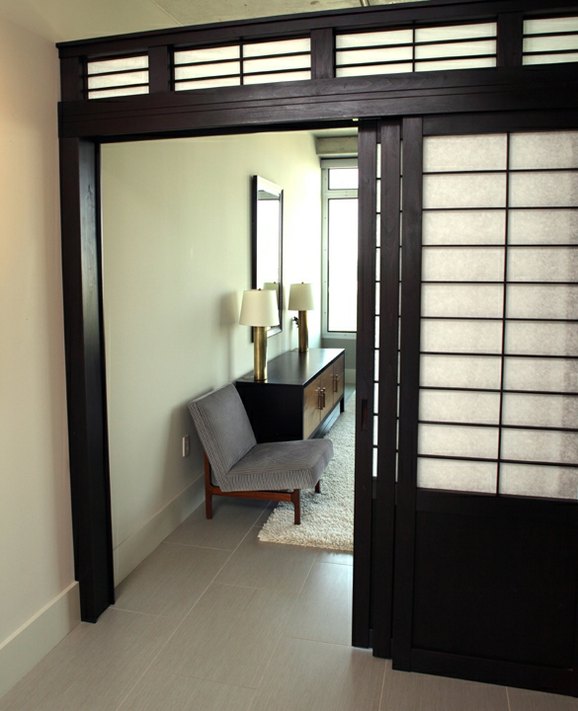 Telescoping Shoji Doors for the Devine Master Suite Entry by Michael Yates Design at CustomMade.com