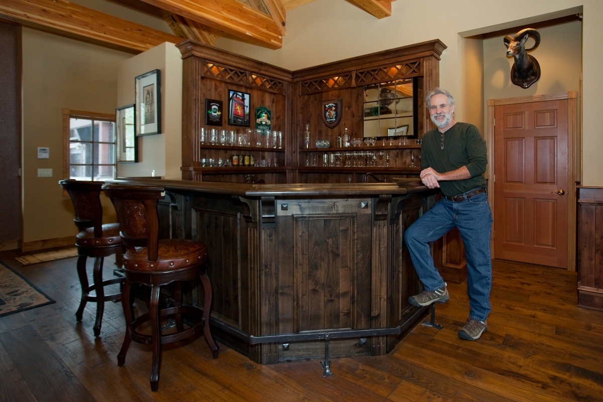 Scottish Pub Bar by Dan Joseph Woodworks at CustomMade.com