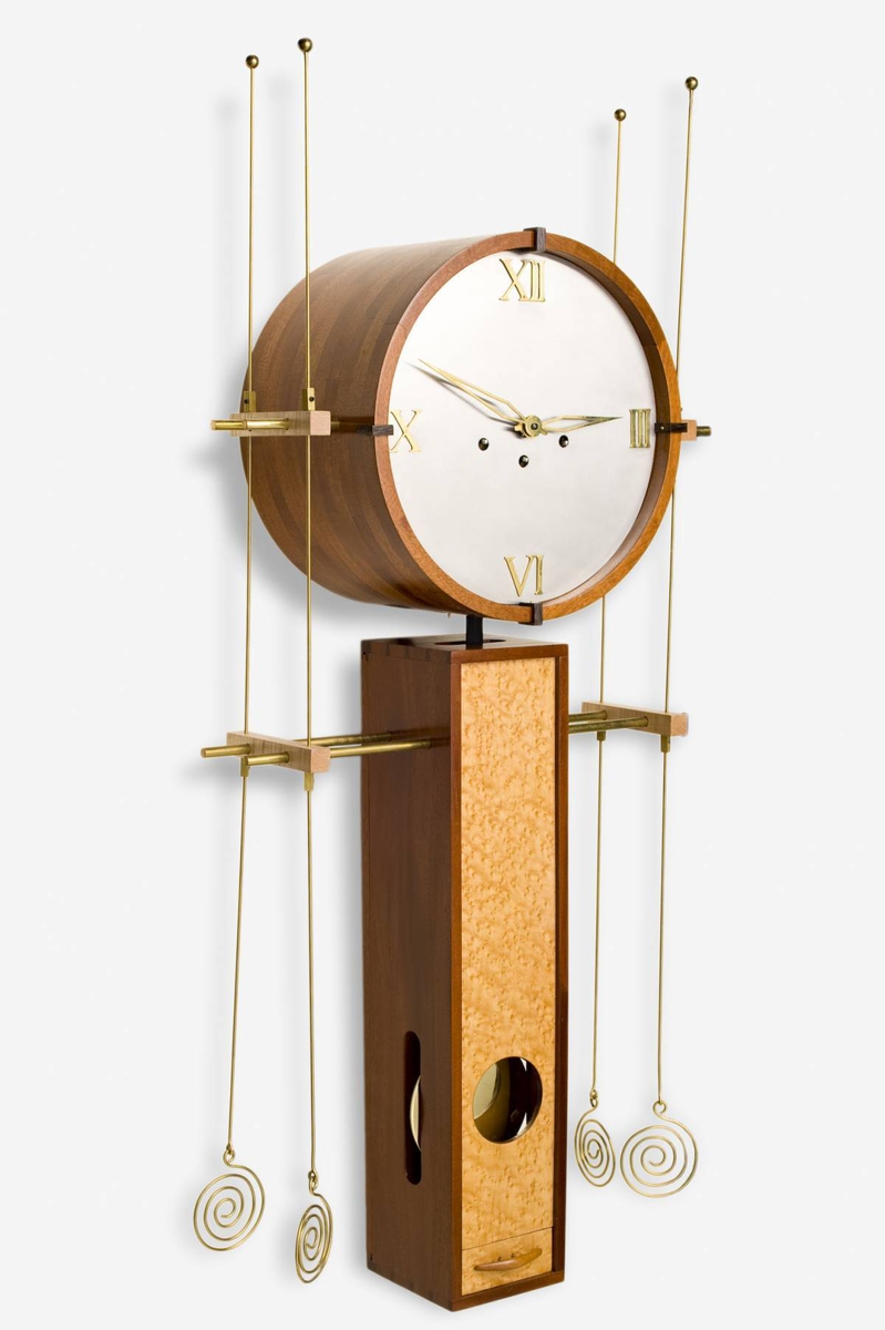 Contemporary Wall Clock by John Herbert Boston Furniture Collaborative at CustomMade.com