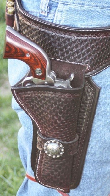 Gun Belt and Holster by Goetz Custom Leather at CustomMade.com