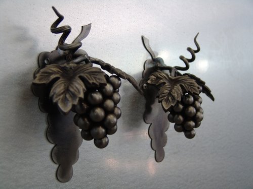 Grape Cluster Wine Door Knocker and Door Pulls by Green Tree Jewelry / Heavy Hitter Ind. on CustomMade.com