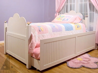 Children's Trundle Bed by Alan Harp Design at CustomMade.com