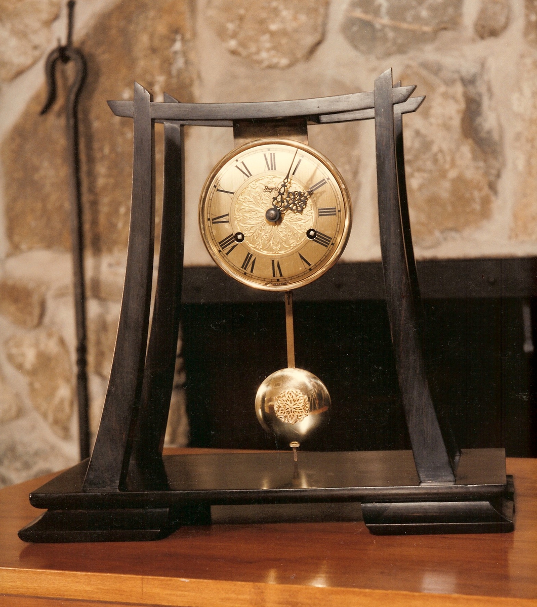 Oriental Gate Clock by Taghkanic Woodworking LLC at CustomMade.com