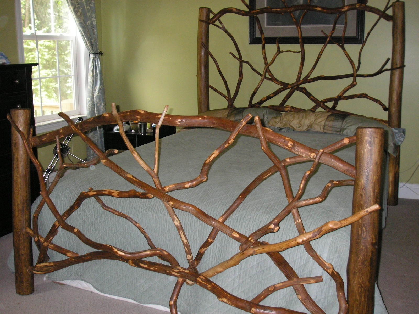 Headboard and Footboard by Rhodo Creations at CustomMade.com