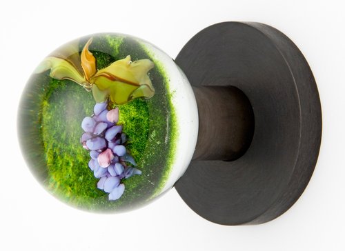 Grape Vine Doorknob by Out of the Blue Design Studio on CustomMade.com