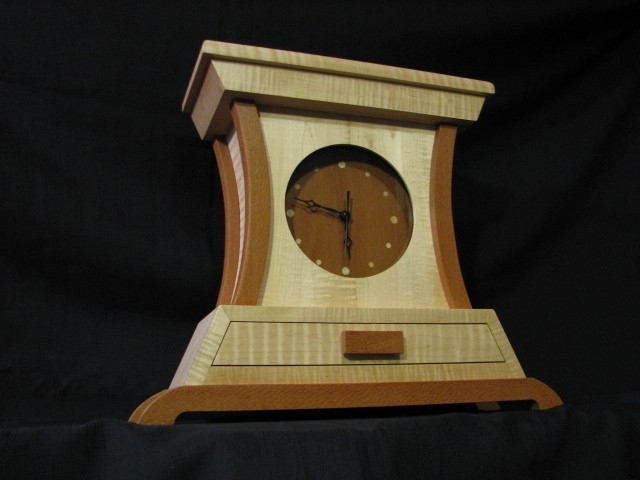 Solid Wood Clock by Ben Whitbeck Woodworking at CustomMade.com