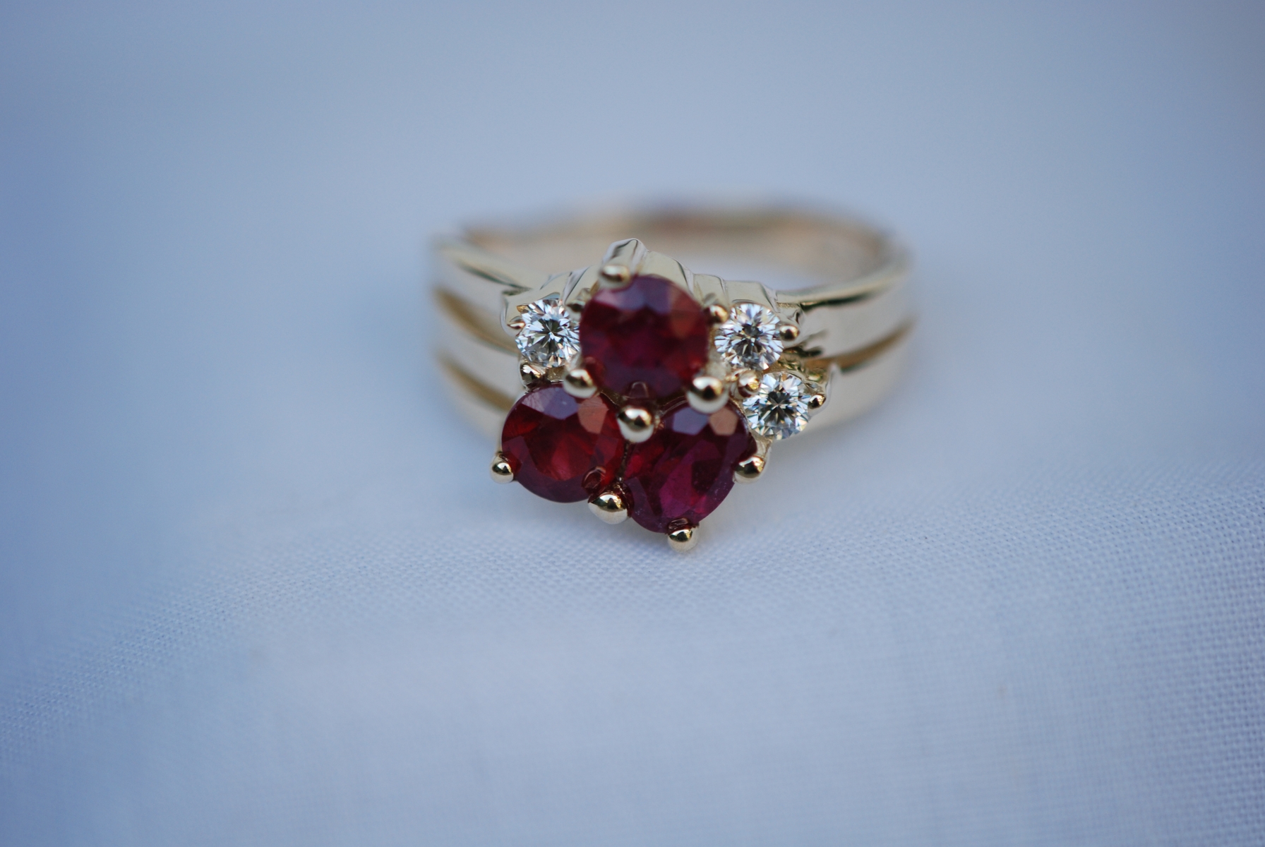 Ruby and Diamond Ring by Rohan Design at CustomMade.com