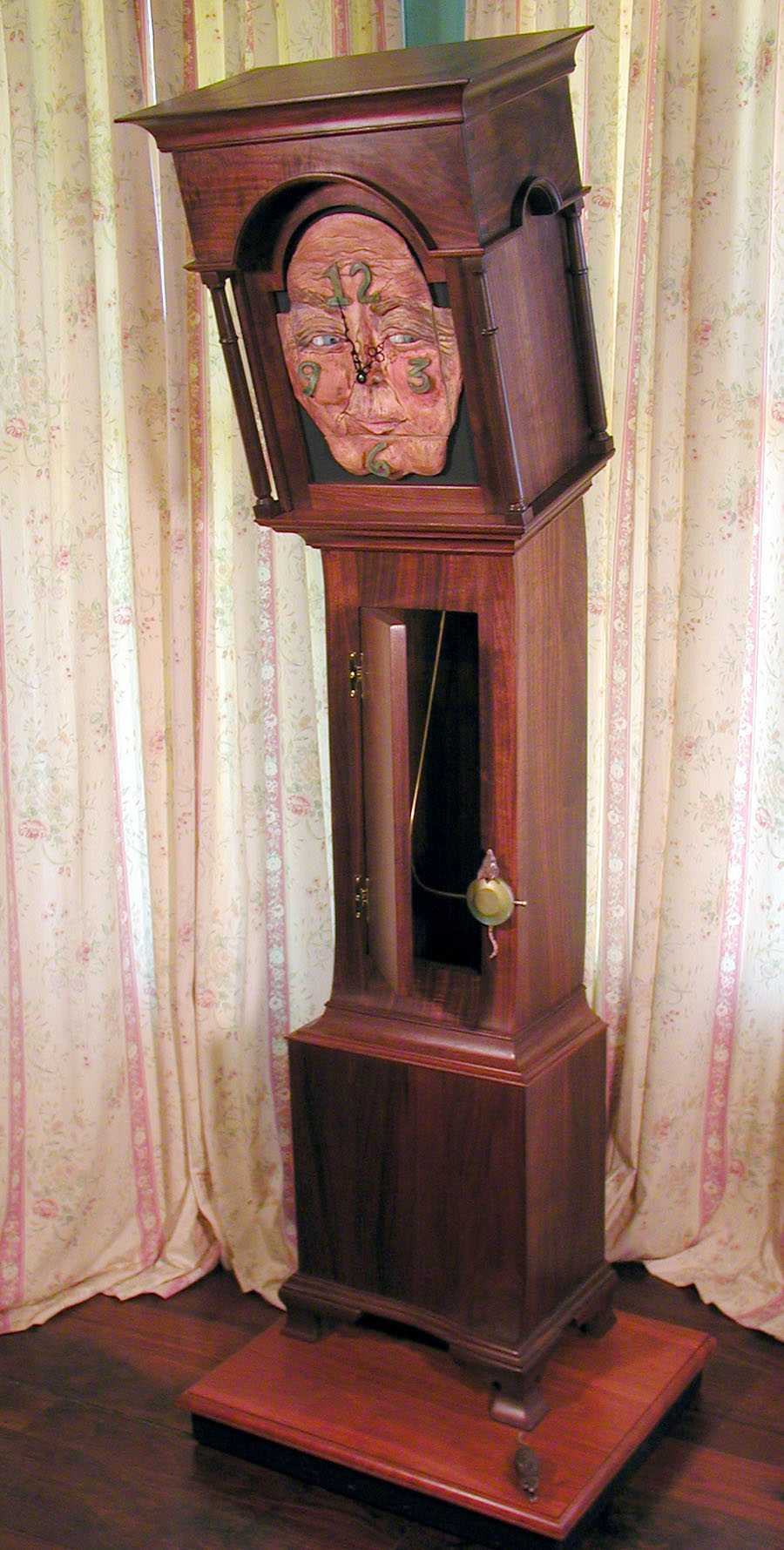 Hickory Dickory Clock by Jake Cress Furniture Maker at CustomMade.com