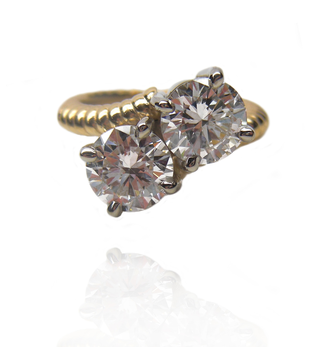 Custom Diamond Ring by 18Karat at CustomMade.com