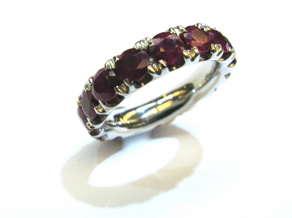 5 CTW Natural Ruby Ring by The Perfect Setting at CustomMade.com