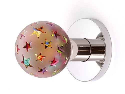 Sandblasted Stars Doorknob by Out of the Blue Design Studio on CustomMade.com
