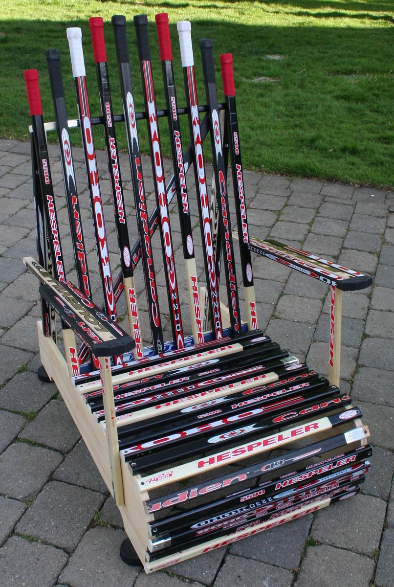 Adirondack Hockey Stick Chair by Chair Built Custom Woodworking at CustomMade.com