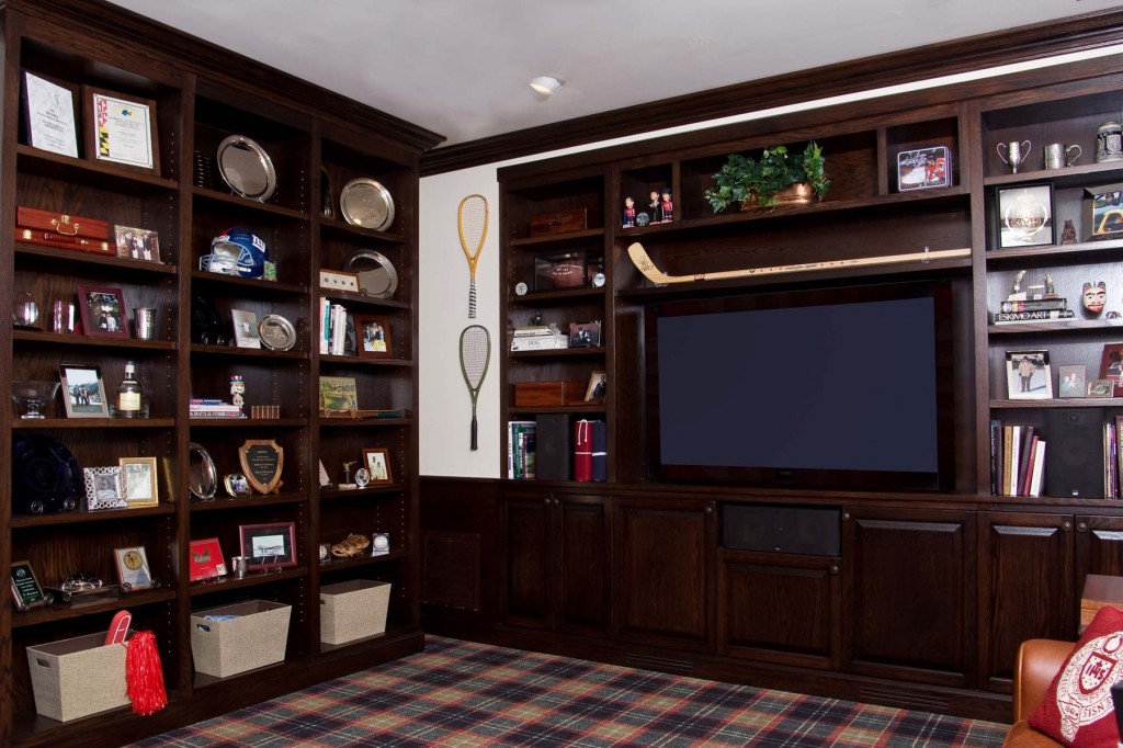 Oak Theater Room by A Cut Above LLC at CustomMade.com