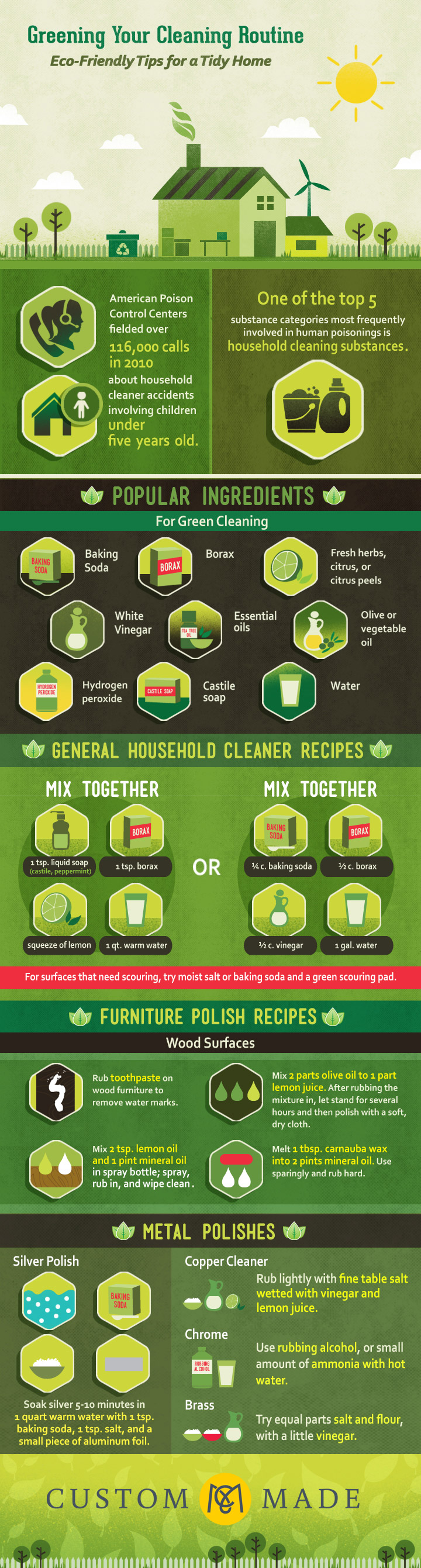 Green Cleaning Infographic
