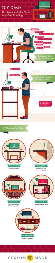 DIY Desk: Do Away with the Chair and Get Standing